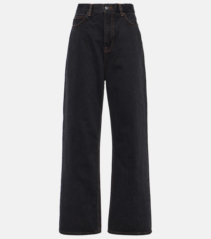 Wardrobe.nyc Women's Blue High-Rise Straight Jeans Size 31 - Mytheresa