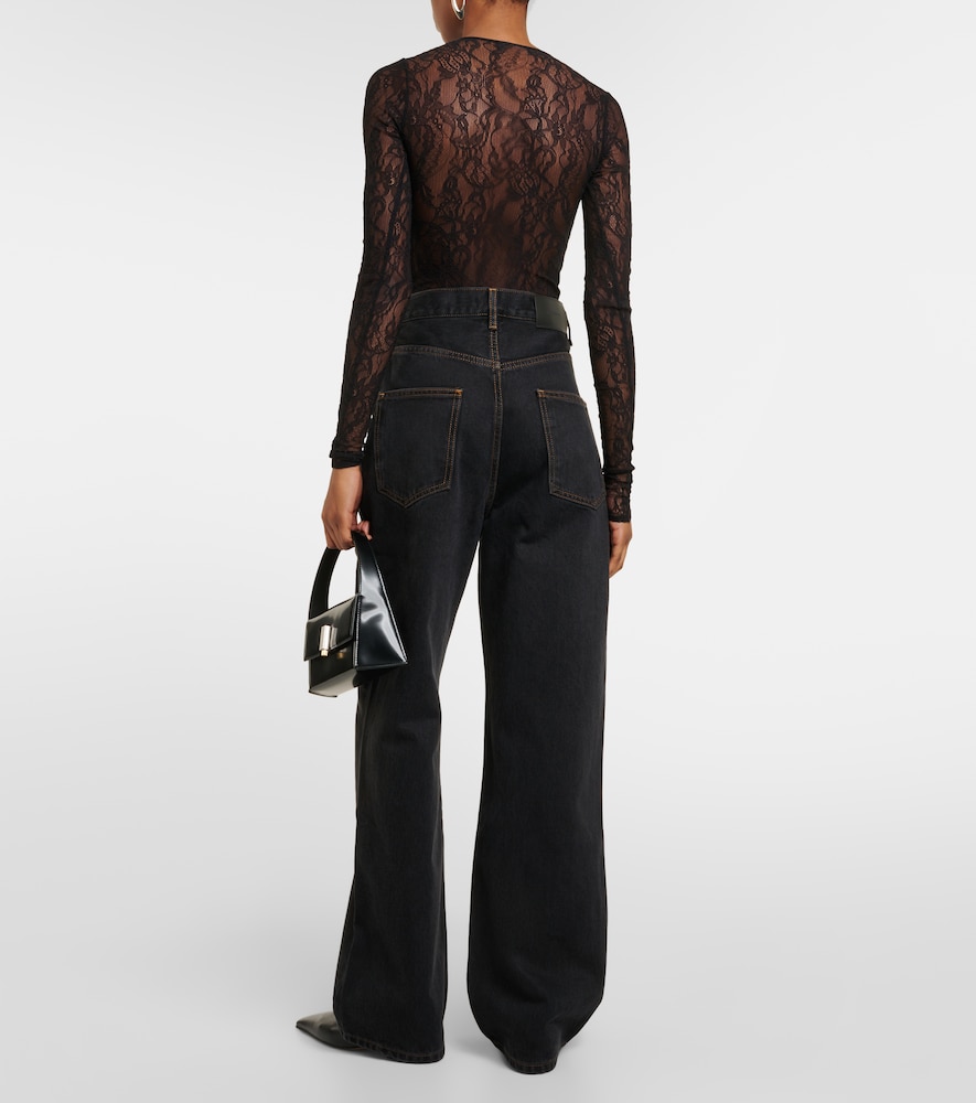  Wardrobe.nyc Wardrobe.nyc High-rise Straight Jeans 