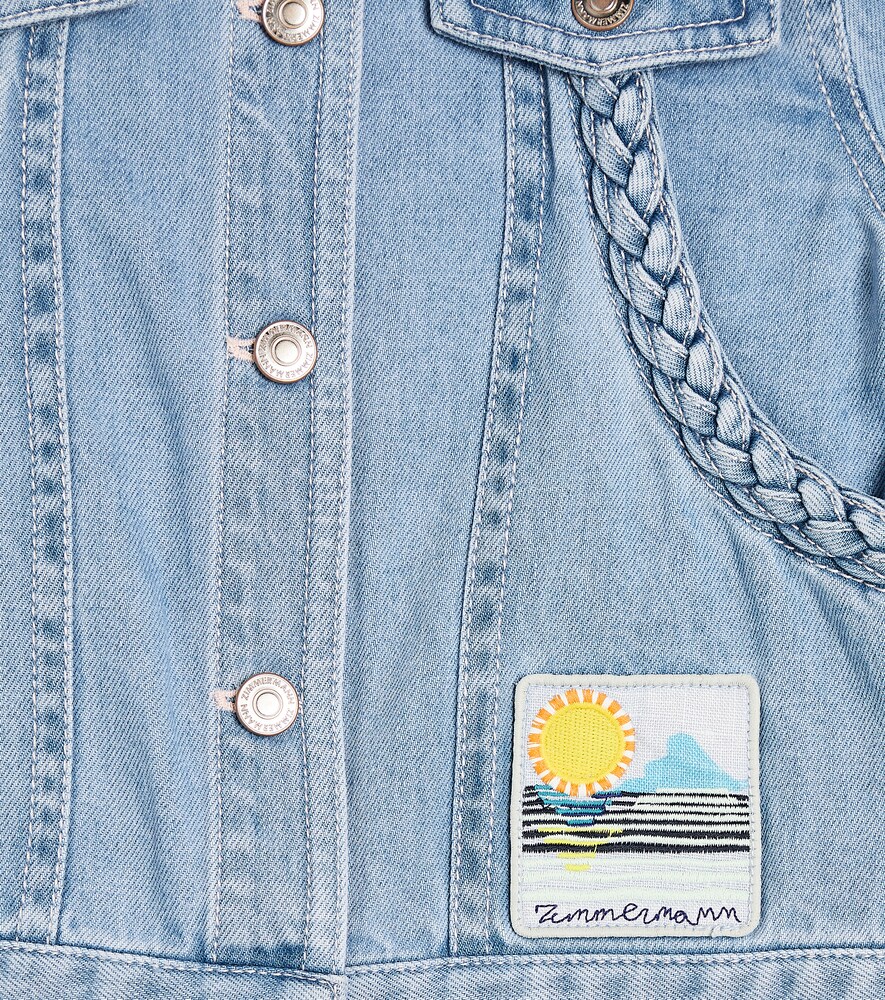  Zimmermann Kids Zimmermann Kids August Denim Jacket 