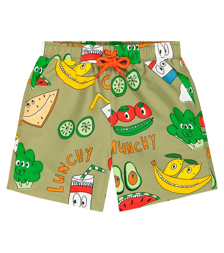 Stella McCartney Kids Printed swim trunks