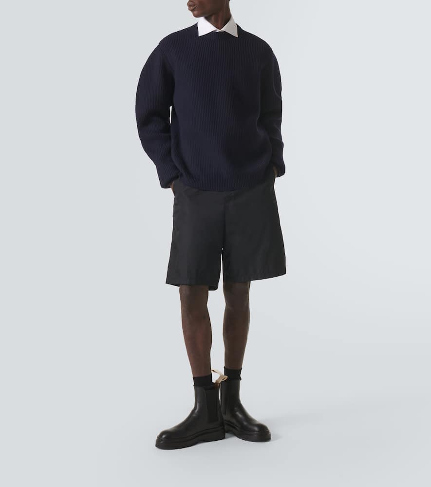 Jil Sander Wool Sweater In Blue
