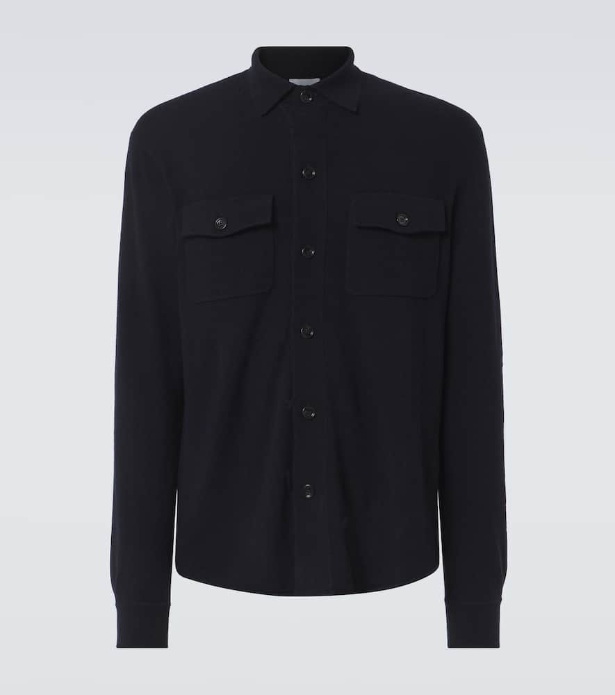 Allude Wool and cashmere overshirt