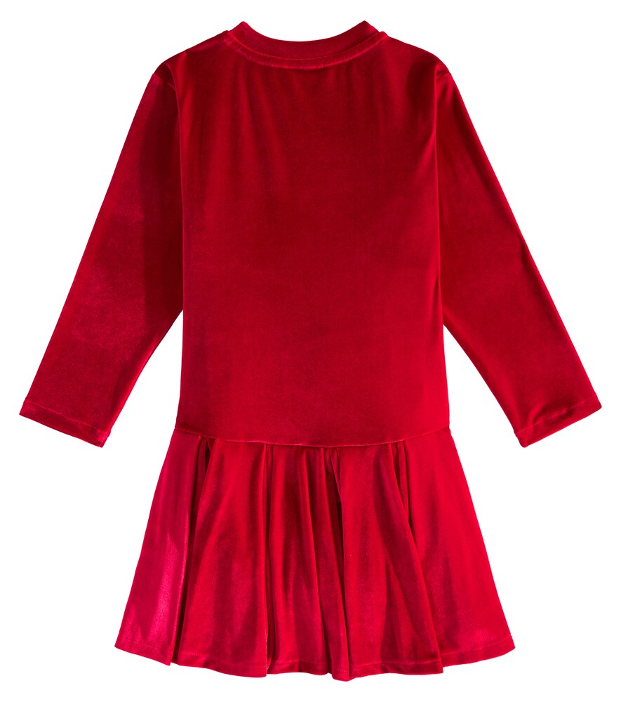  Balmain Kids Balmain Kids Kleid Aus Samt 