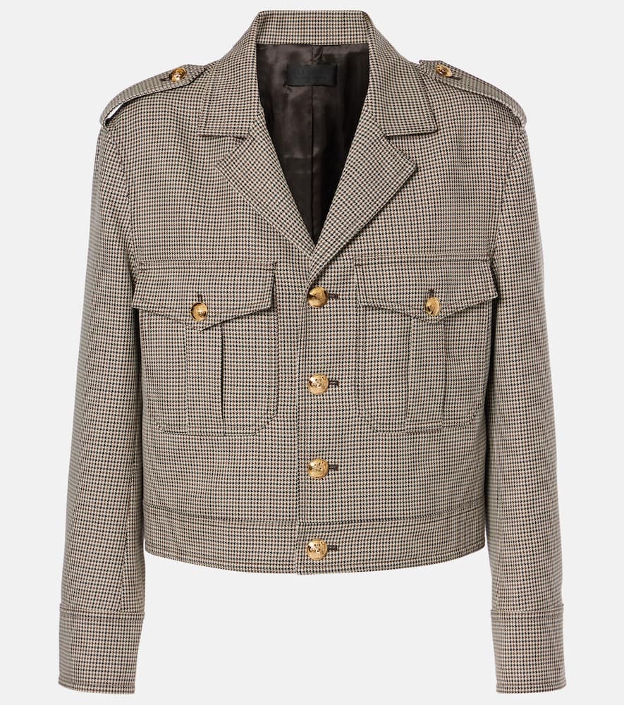 Lise cropped virgin wool jacket