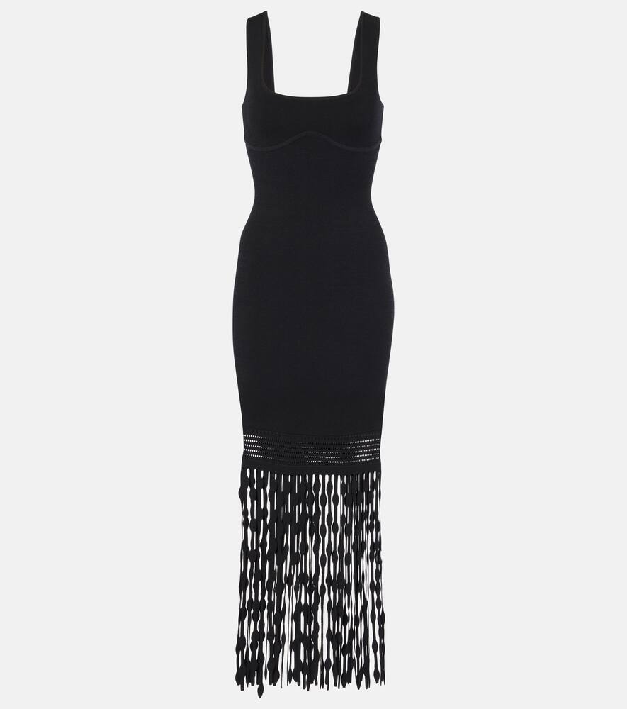 Simkhai Signa fringed midi dress