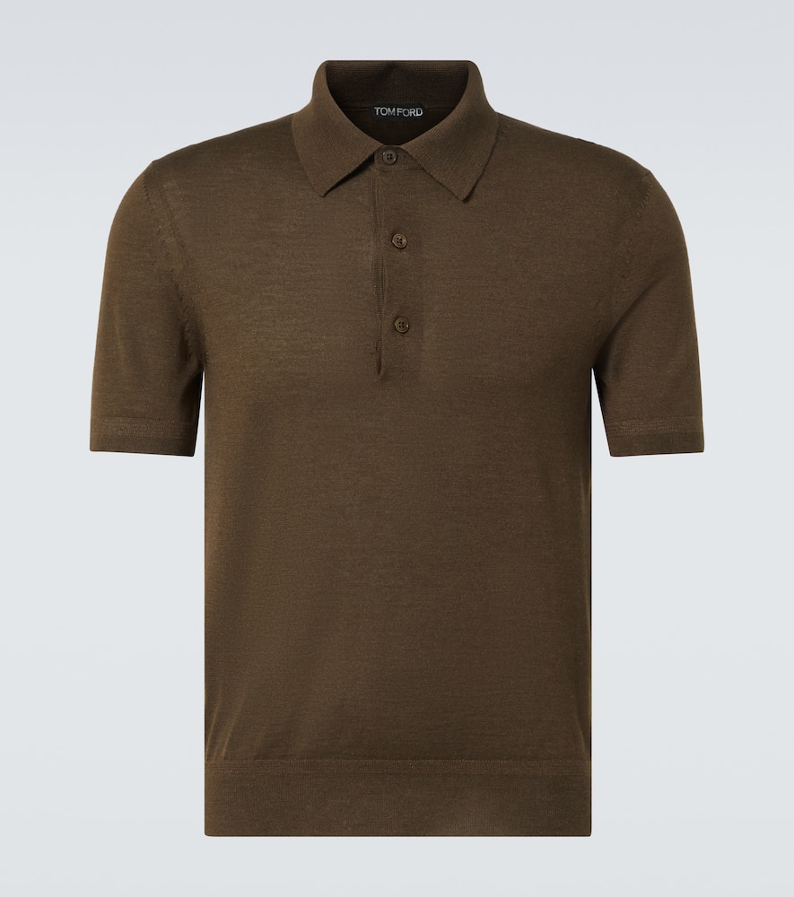 Tom Ford Cashmere and silk polo shirt
