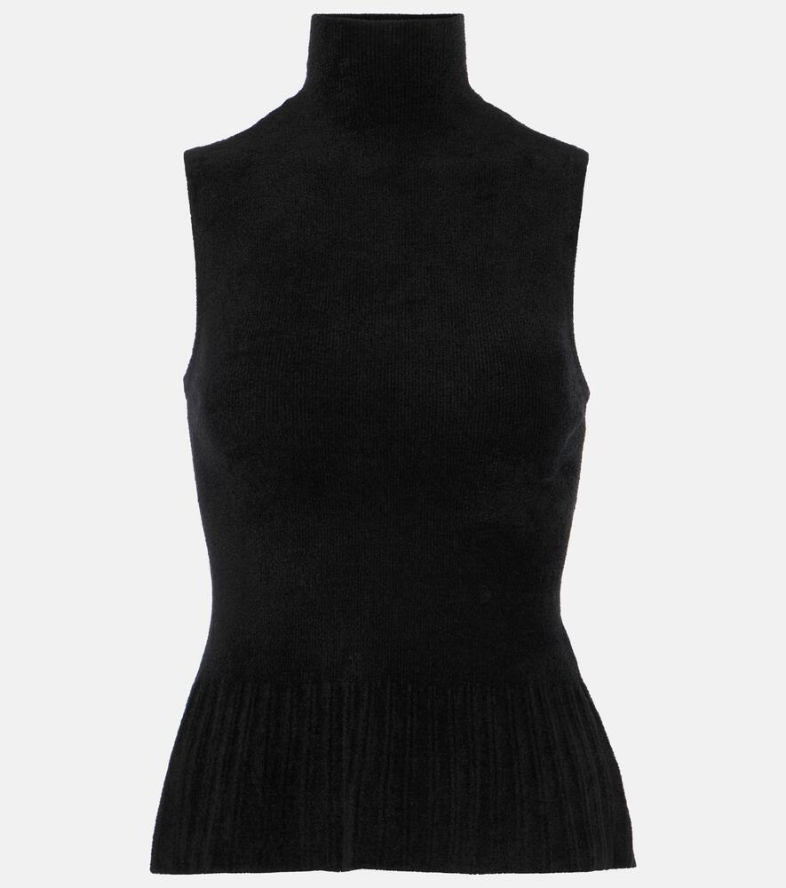 Proenza Schouler White Label Mackenzie chenille turtleneck top
