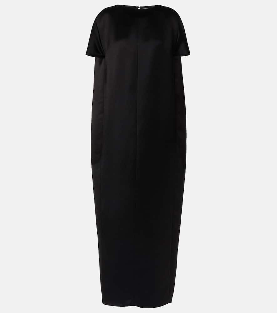 Khaite Webster satin maxi dress