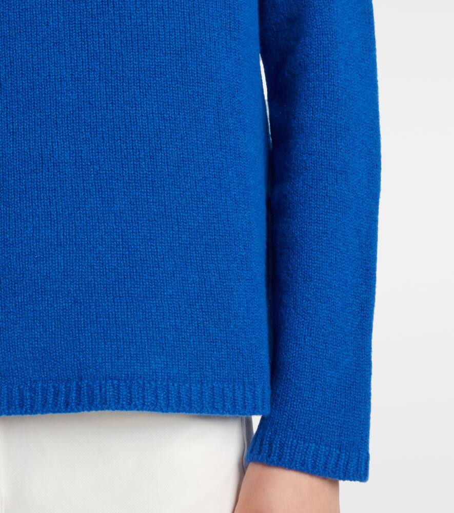 Shop 's Max Mara Georg Wool And Cashmere Sweater In Blue