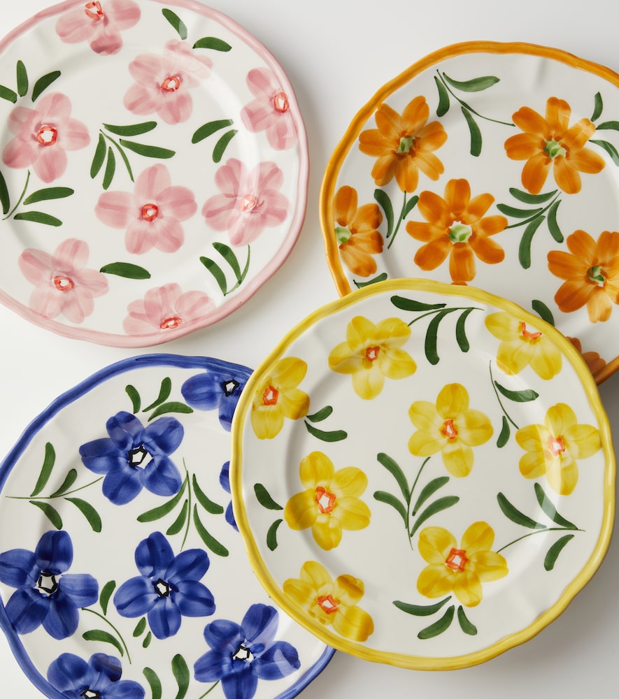  Les-ottomans Les-ottomans Floral Plate 