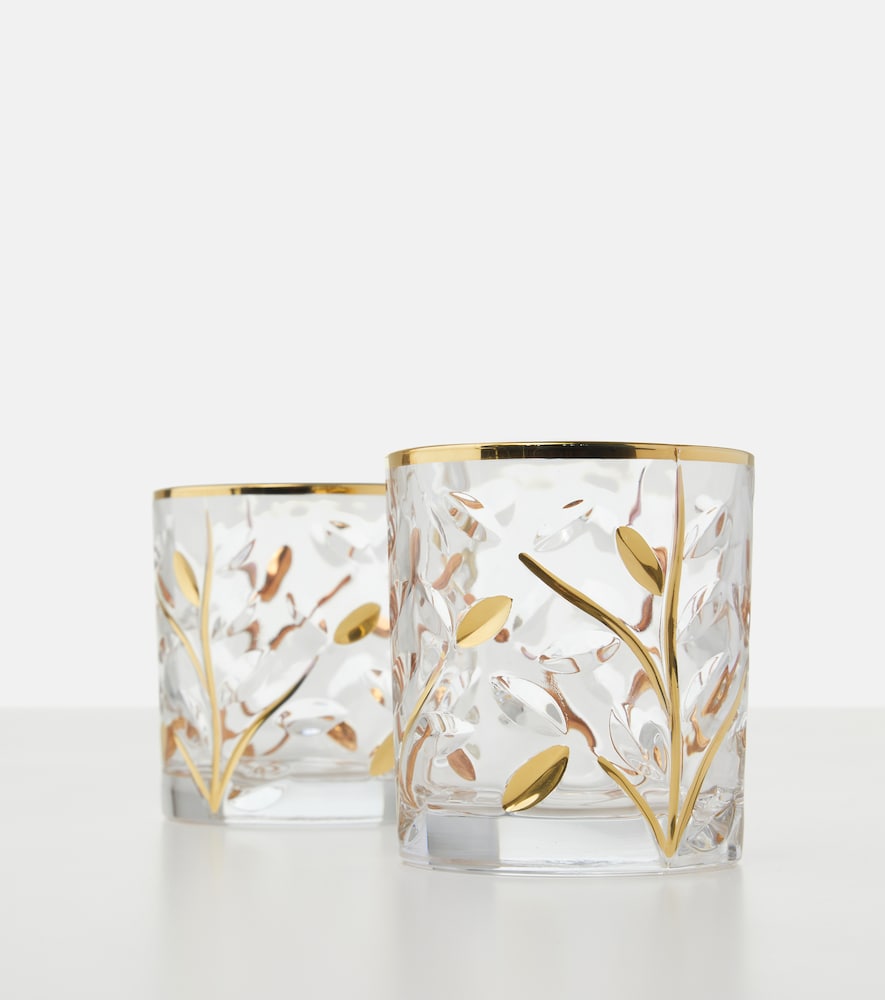 Les-ottomans Les-ottomans Set De 4 verres Tumbler En Cristal 