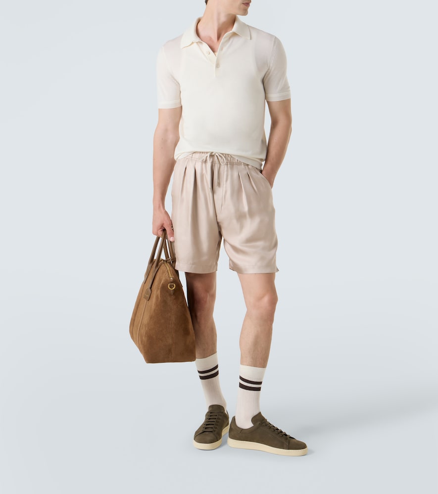  Tom Ford Tom Ford Polohemd Aus Kaschmir Und Seide 