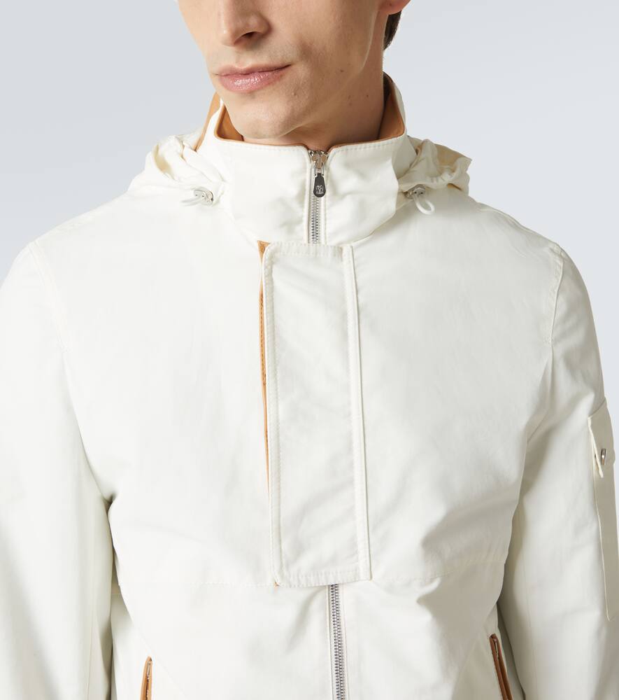 Brunello Cucinelli Cotton-blend Jacket In White