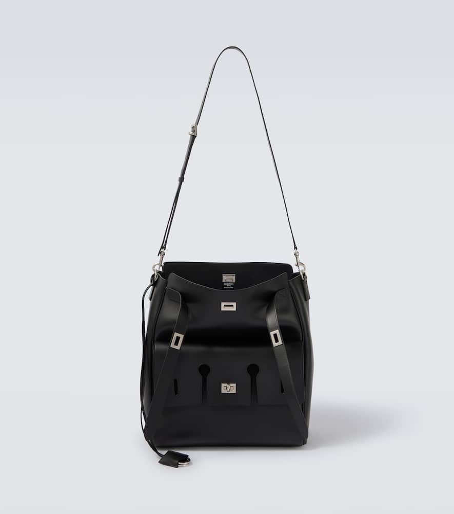 Bel Air leather messenger bag