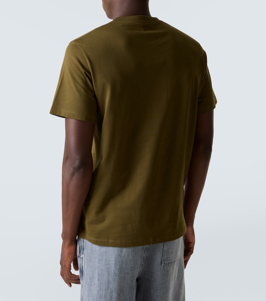 Loewe Anagram Cotton Jersey T-shirt In Green