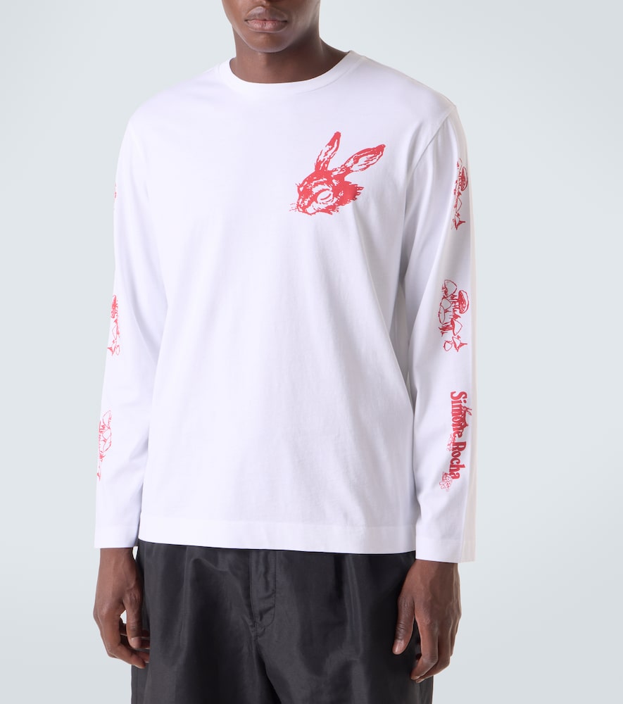  Simone Rocha Simone Rocha Longsleeve Tortoise & Hare Aus Baumwoll-jersey 