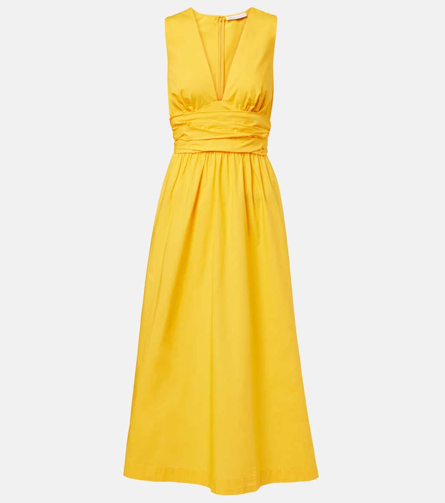 Mimosa cotton midi dress