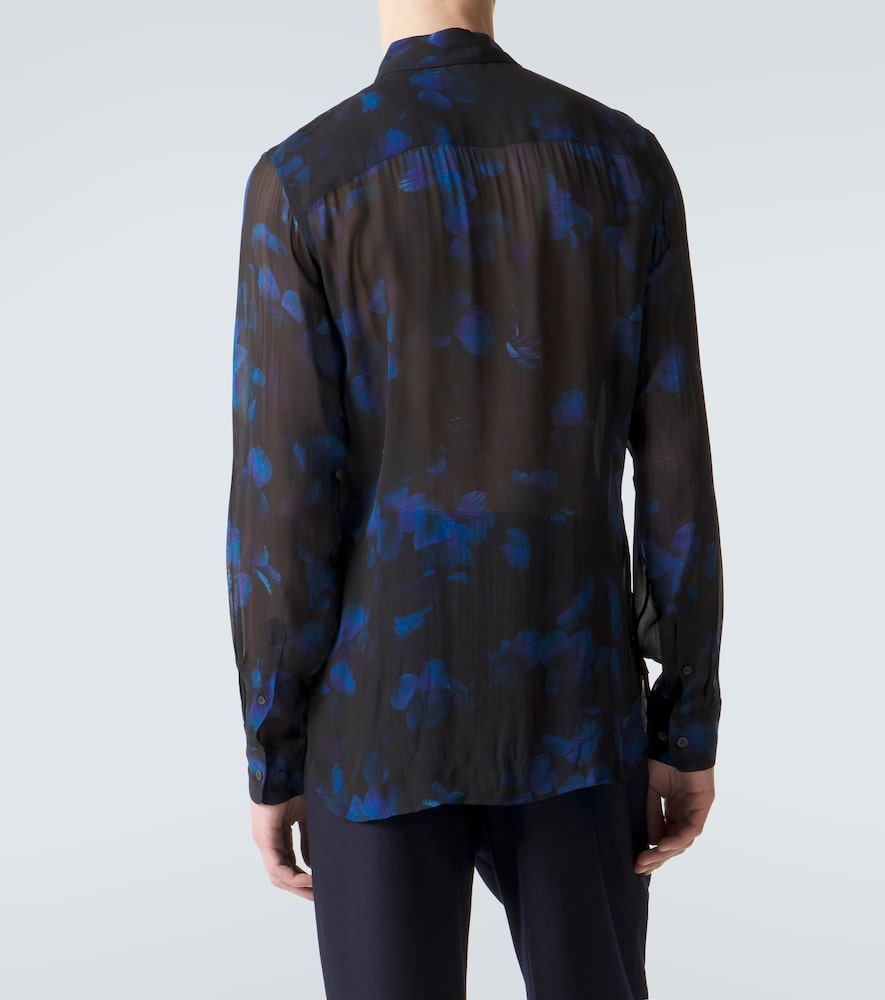 Sheer Floral Shirt