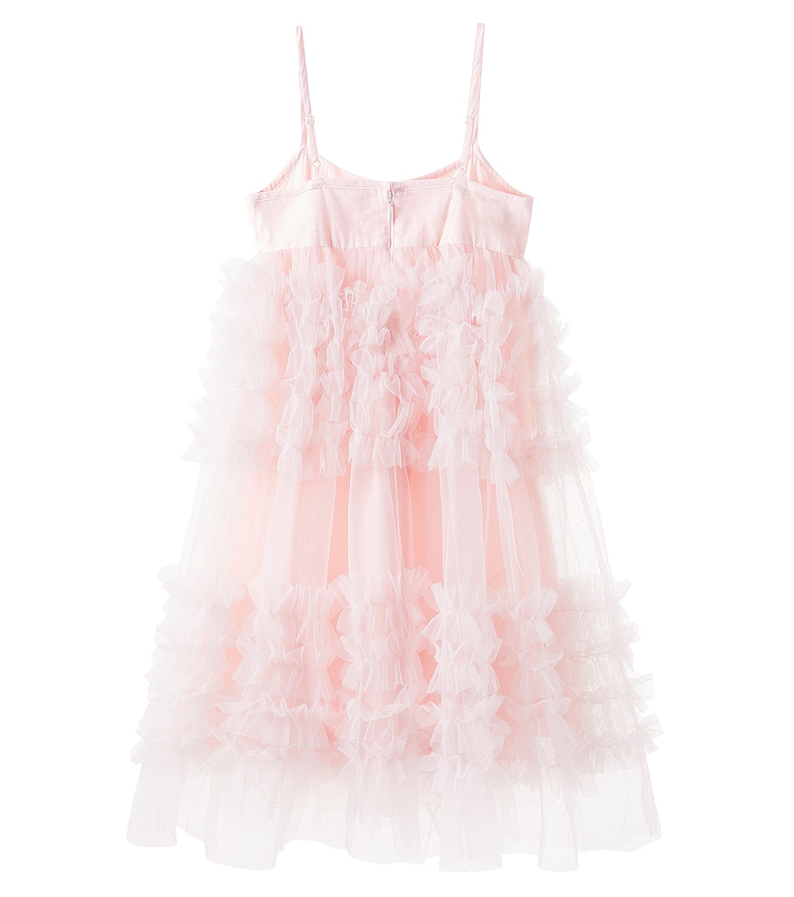 Tutu Du Monde Diamond Dust Sequin-embellished Ruffled Dress In Pink