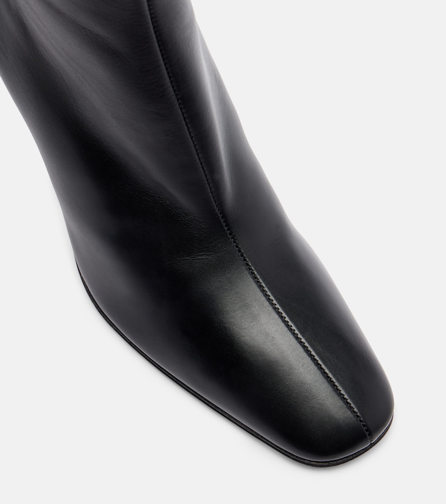 Mona Leather Ankle Boots