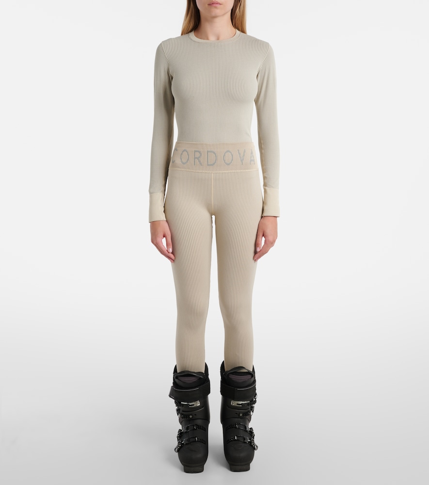 Cordova Cordova logo ski leggings