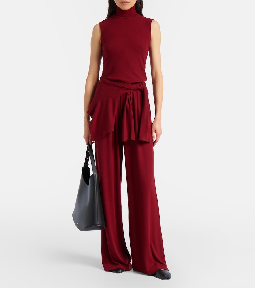 Leset Lauren turtleneck jersey top