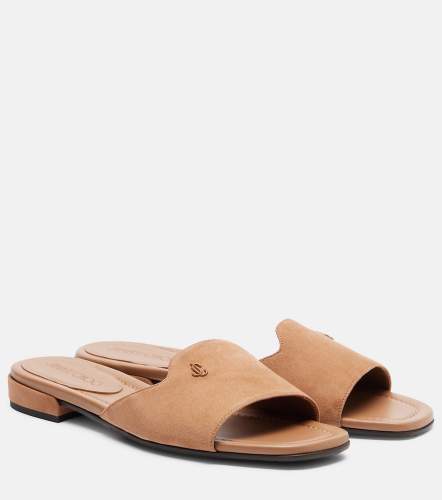 Jimmy Choo Dina suede slides