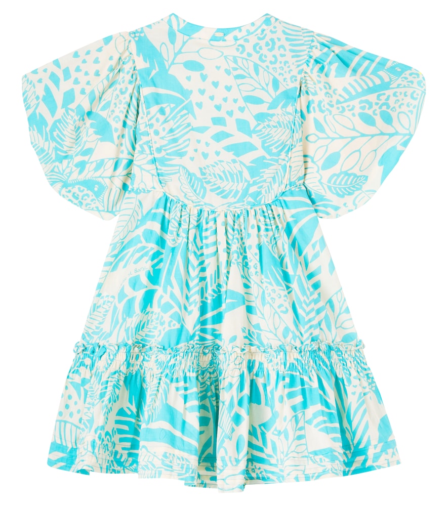  Poupette St Barth Kids Poupette St Barth Kids Kleid Cruz Aus Baumwolle 