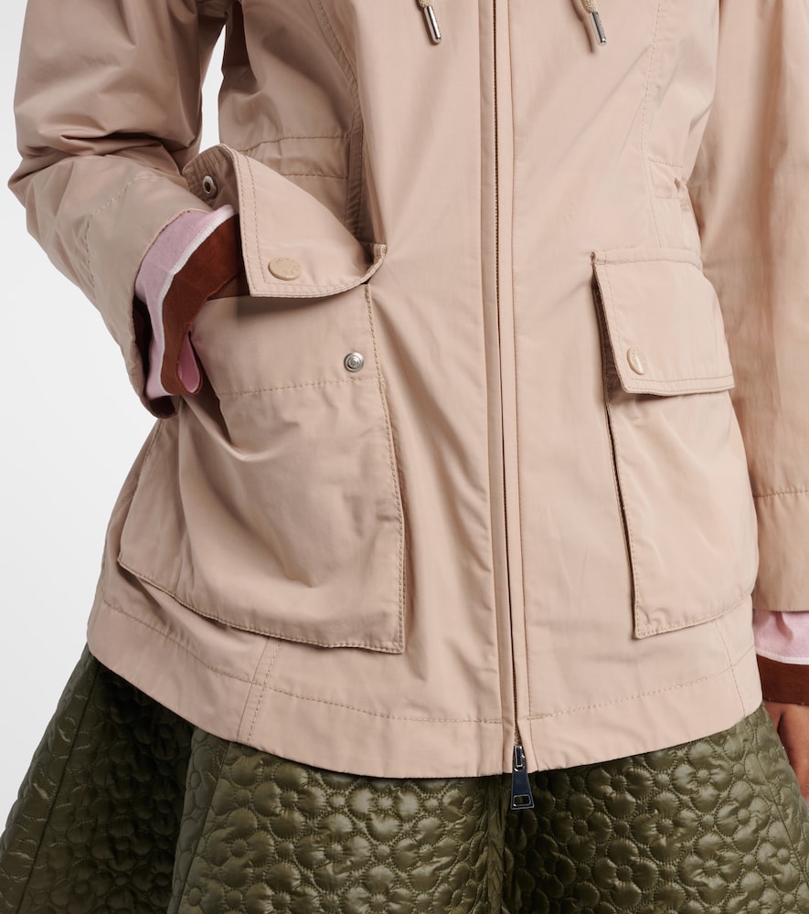  Moncler Moncler Parka Leandro Aus Popeline 