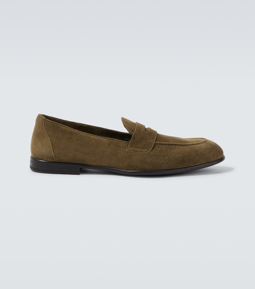 Brioni Mocassins en daim