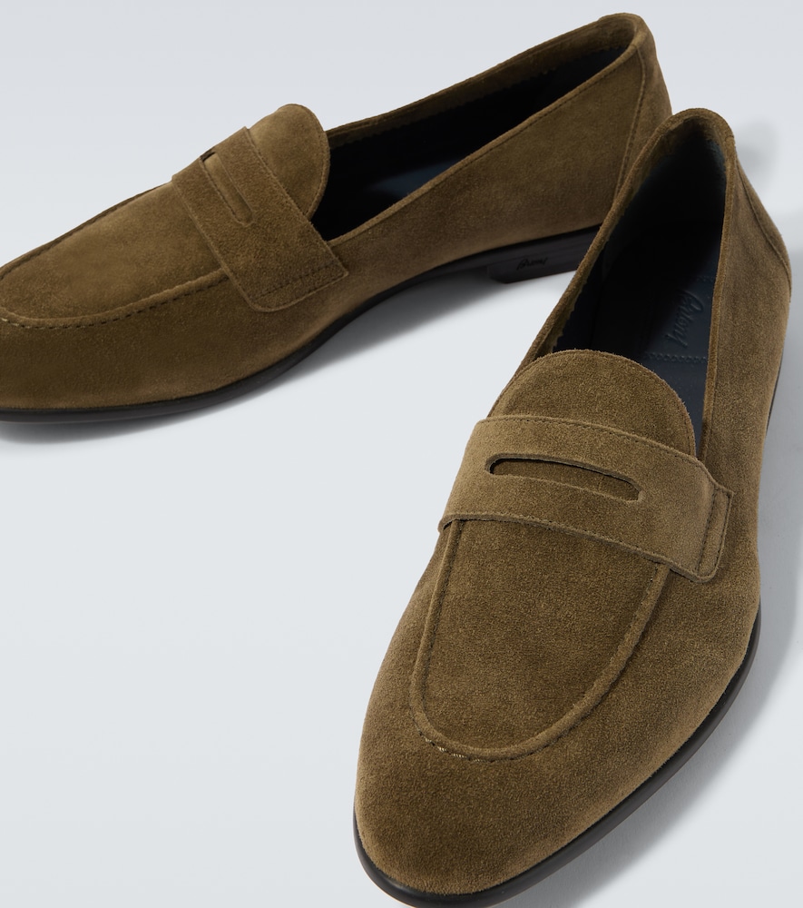  Brioni Brioni Loafers Aus Veloursleder 