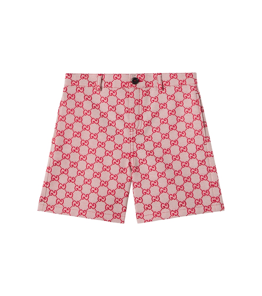 Gucci Kids Rot Shorts Gg Aus Canvas - MyTheresa