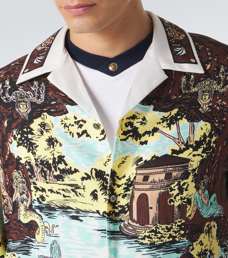 Printed Silk Shirt
