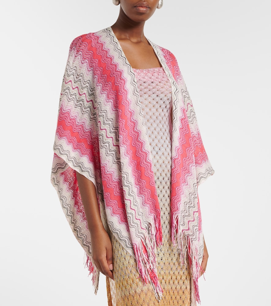  Missoni Missoni Poncho Aus Häkelstrick 
