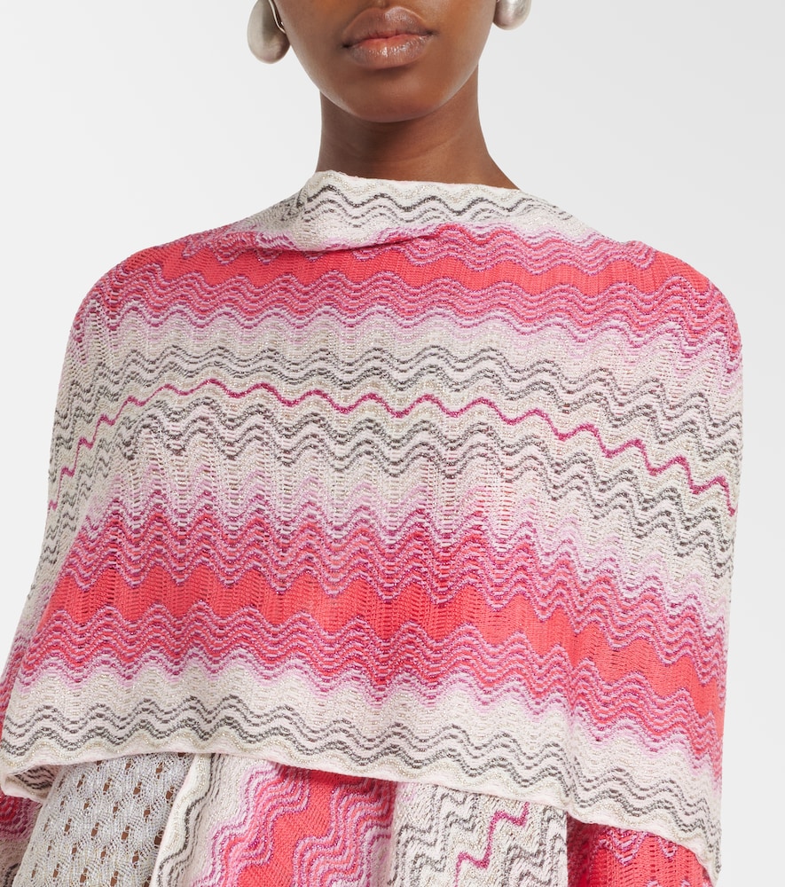  Missoni Missoni Poncho Aus Häkelstrick 