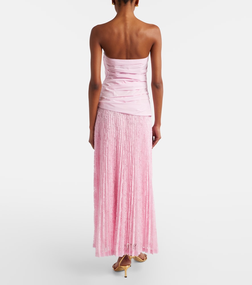  Simkhai Simkhai Maxikleid Annalise Aus Spitze 