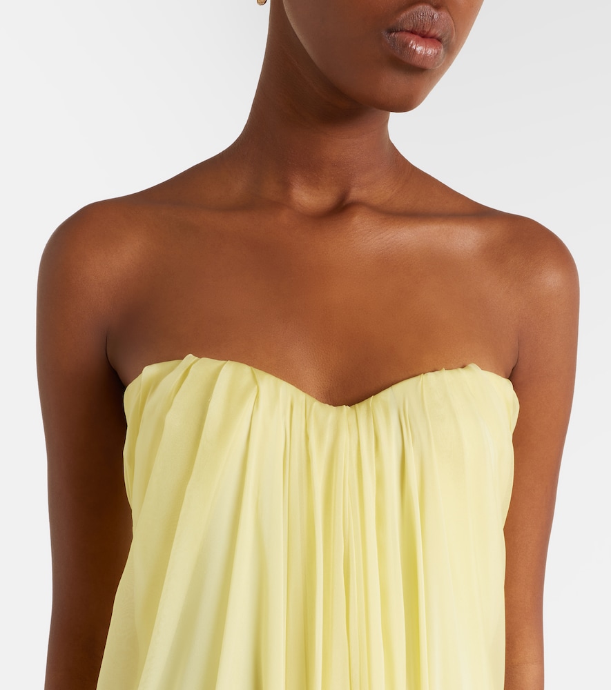  Mcqueen Mcqueen Robe Aus Chiffon 