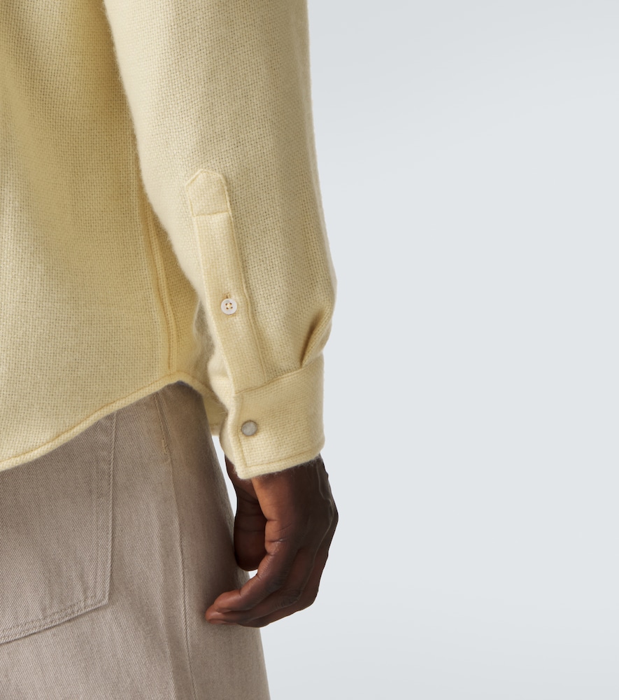 Daffodil Solid Cashmere Shirt