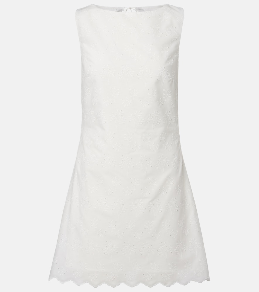 Faithfull Breta Broderie Anglaise Minidress