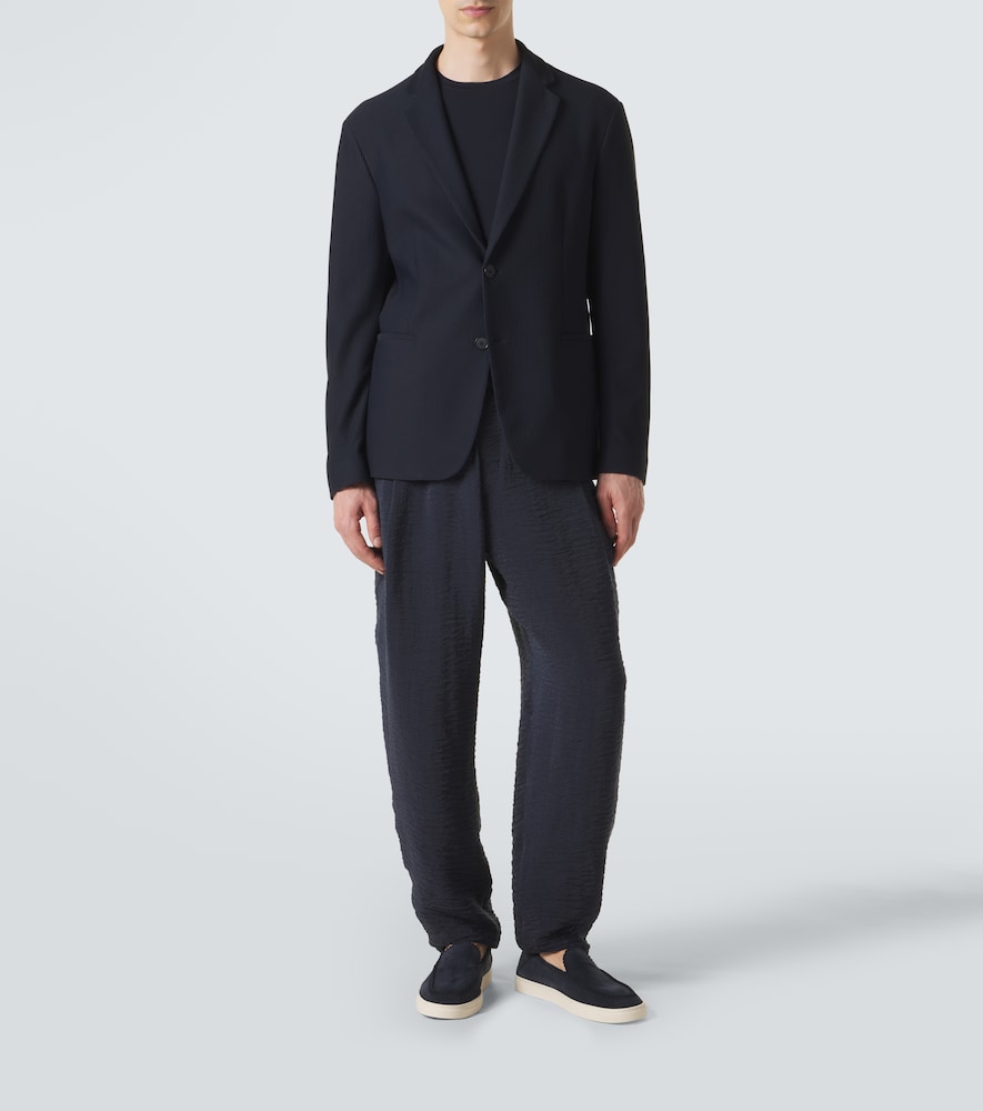  Giorgio Armani Giorgio Armani Blazer Aus Strick 