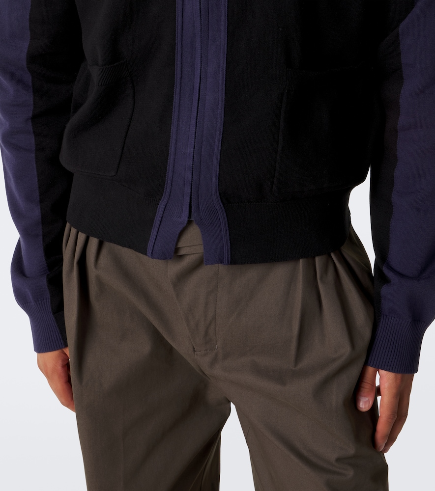 Munno Cotton Zip-Up Cardigan