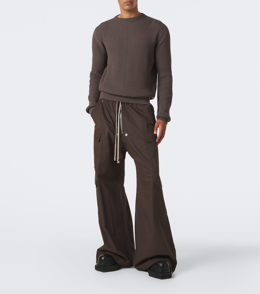 Ribbed-Knit Virgin Sweater