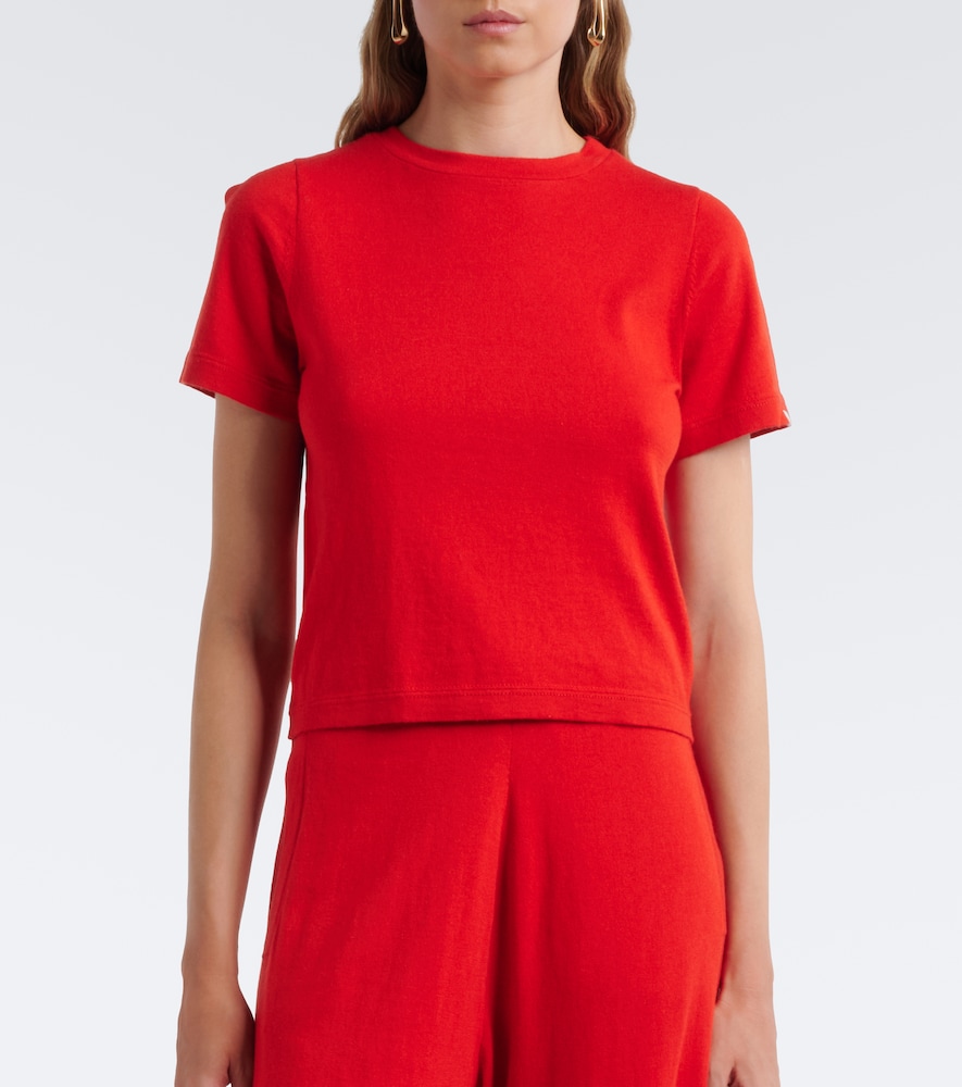 N°267 Tina Cotton And Cashmere T-Shirt