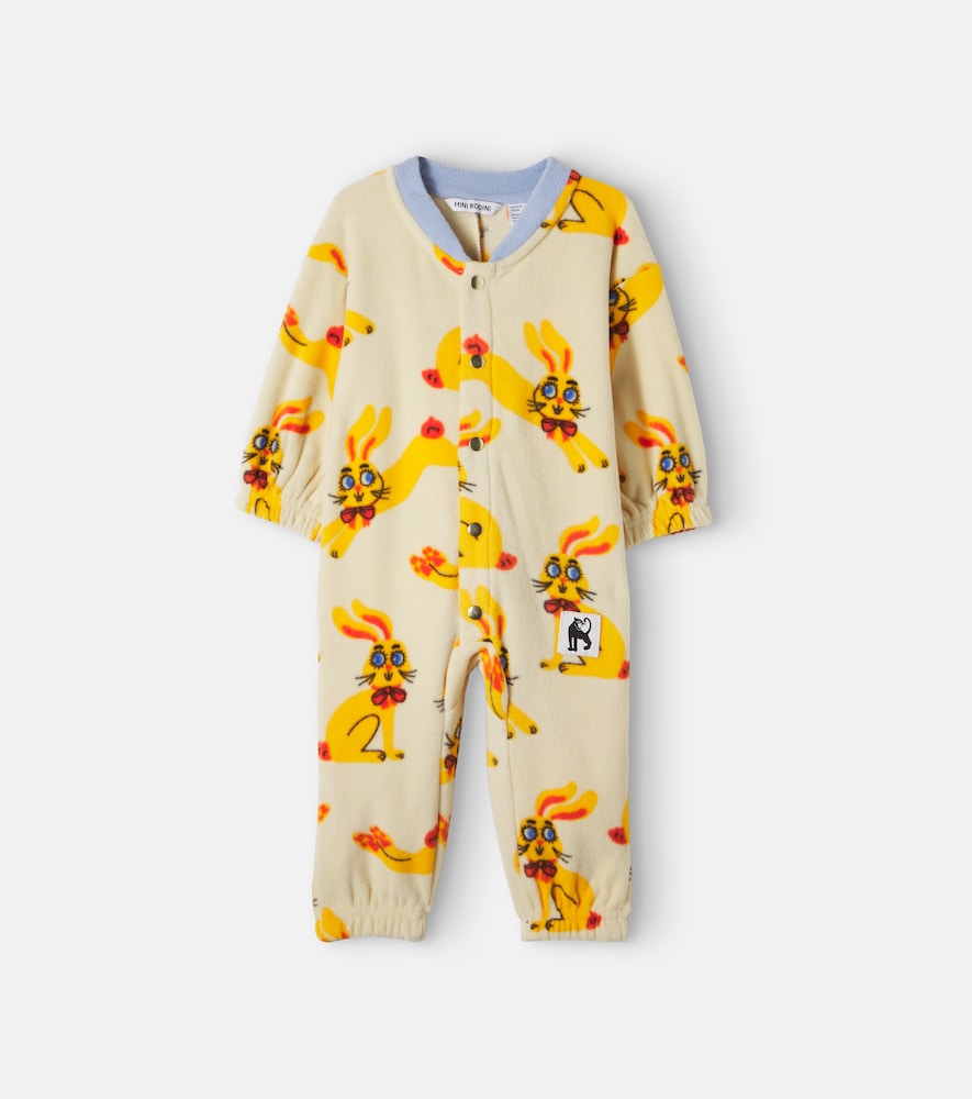 Baby bedruckter Onesie aus Fleece