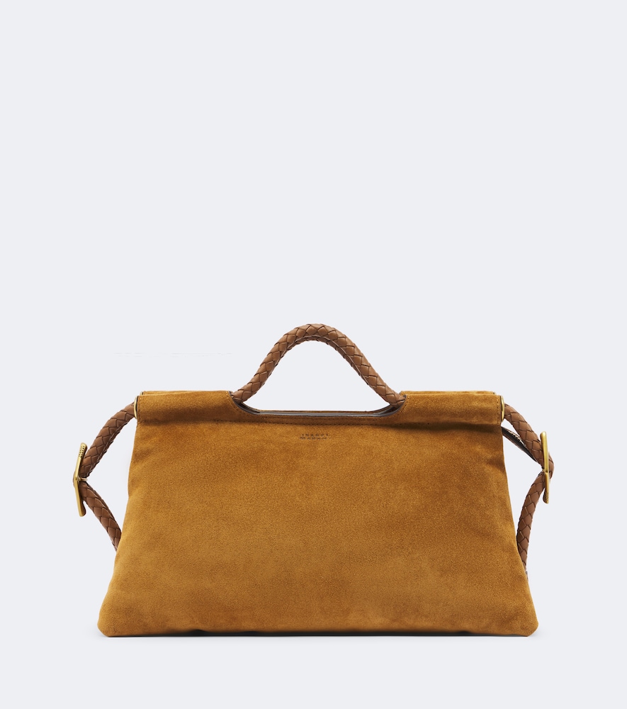 Henkeltasche Pipa Medium aus Veloursleder