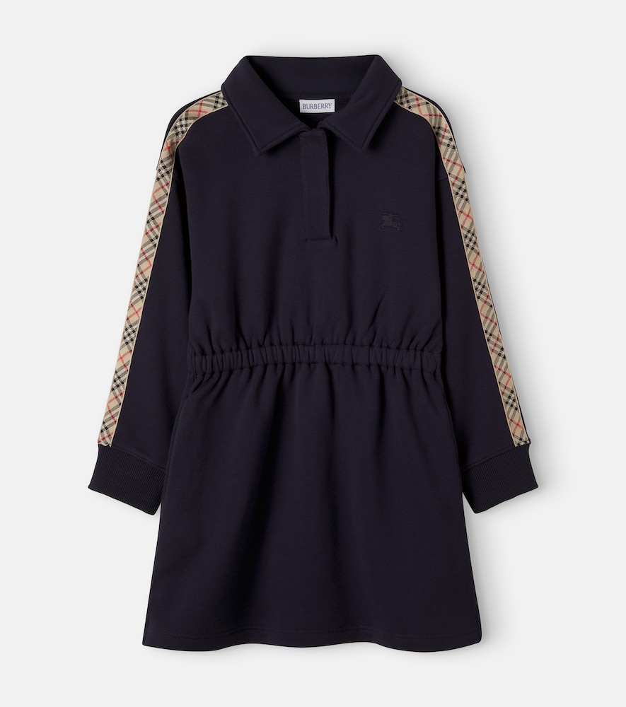 Polokleid Burberry Check aus Baumwolle