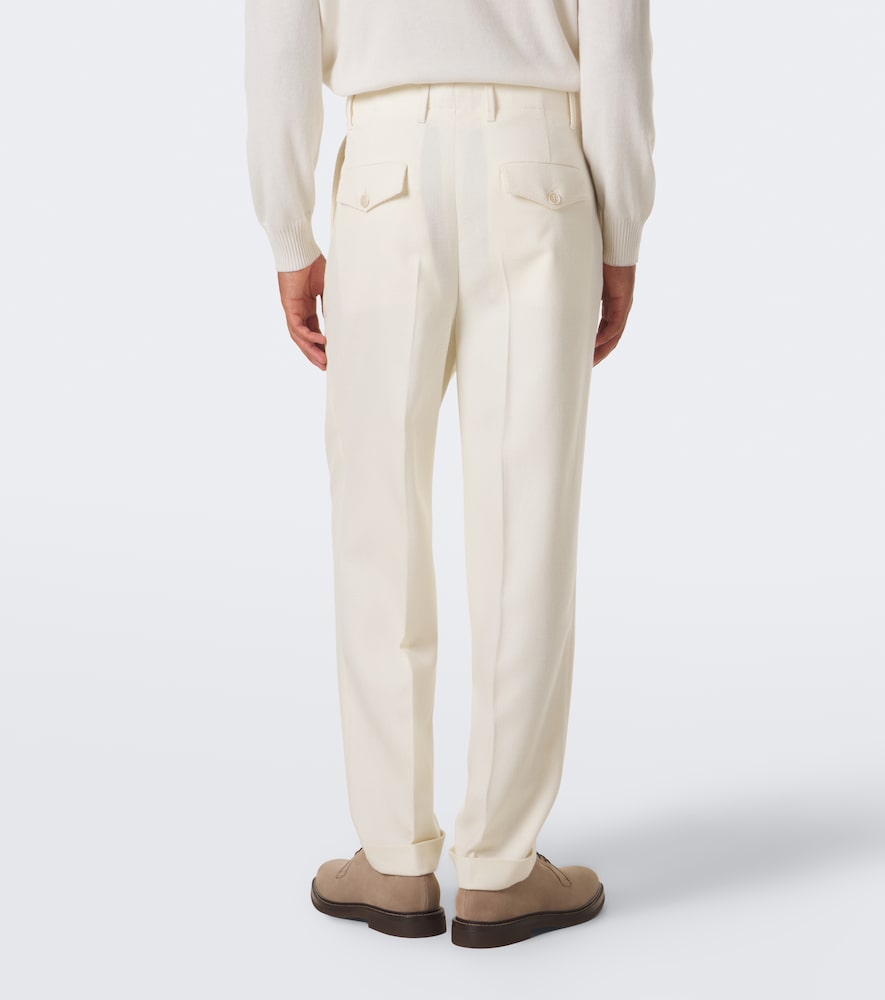 Pleated Wool