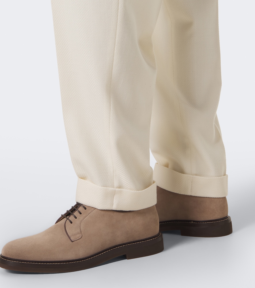 Pleated Wool