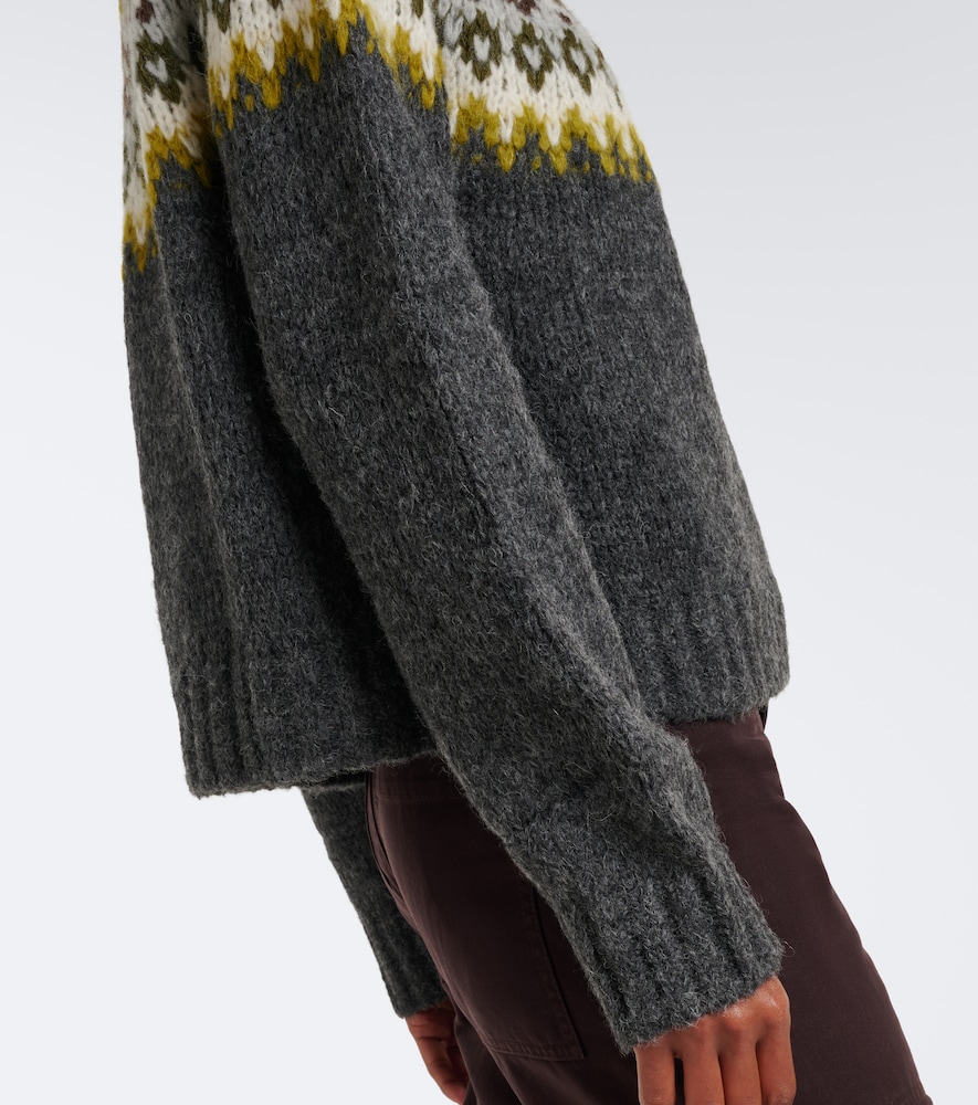Fair Isle Alpaca And Wool-Blend Sweater