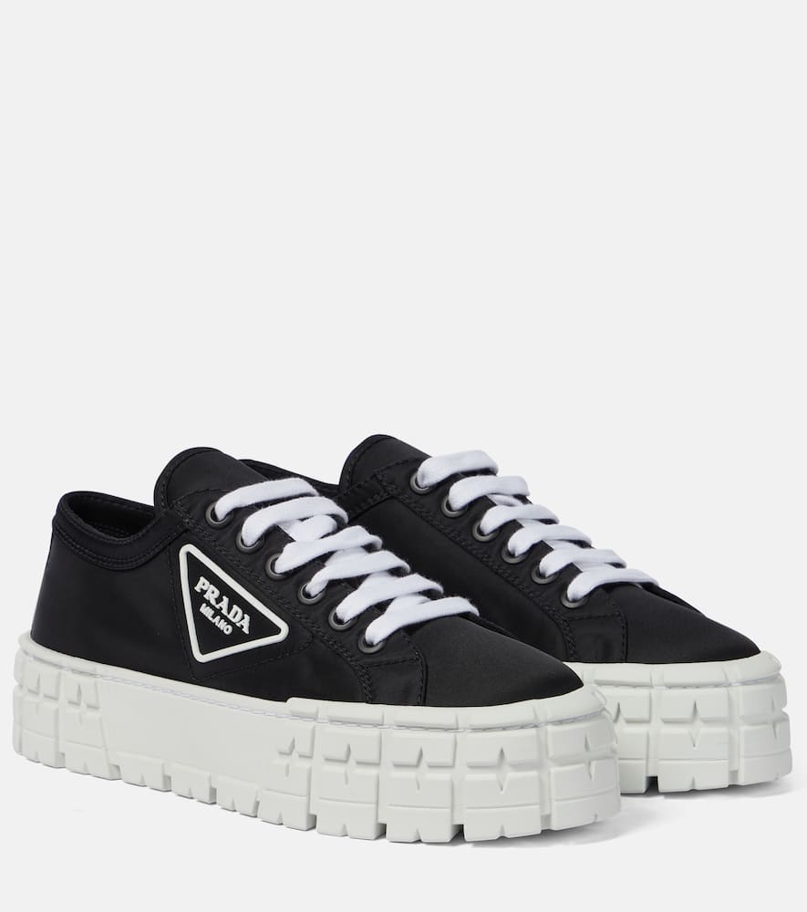 Prada Wheel gabardine sneakers